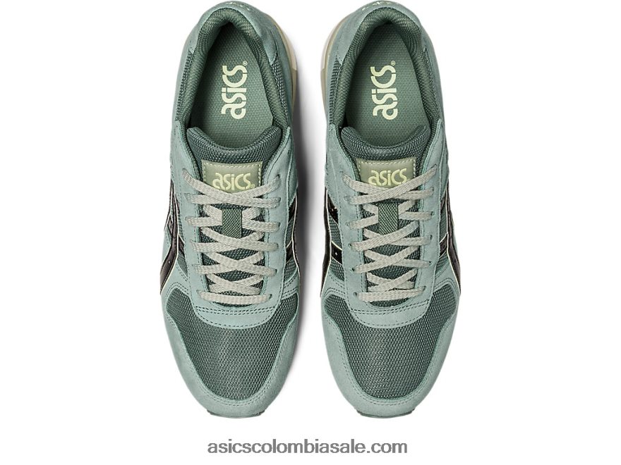 hombres Asics gt-ii gris pizarra/negro 20X82N556
