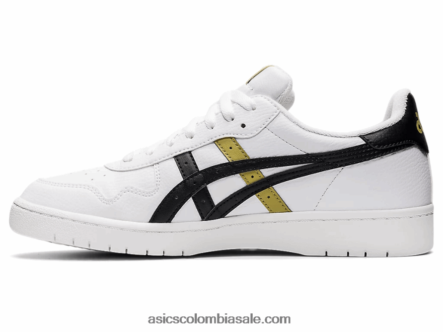 hombres Asics japón blanco negro 20X82N1005