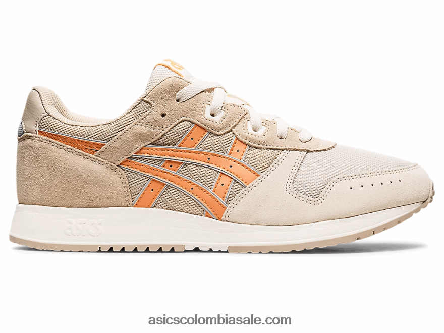 hombres Asics lyte clásico gris humo/terracota 20X82N1230