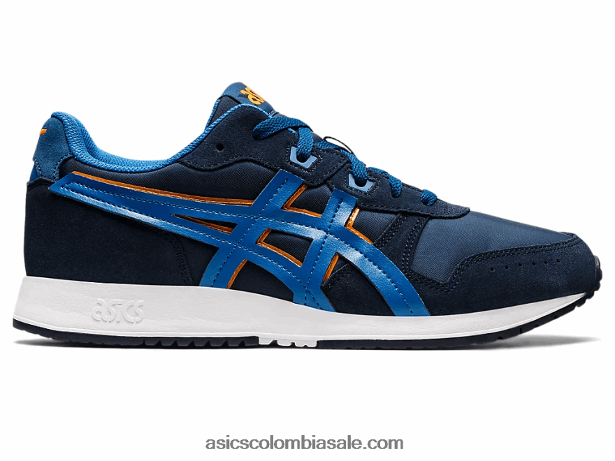 hombres Asics lyte clásico unidad de azul francés/lago 20X82N1328