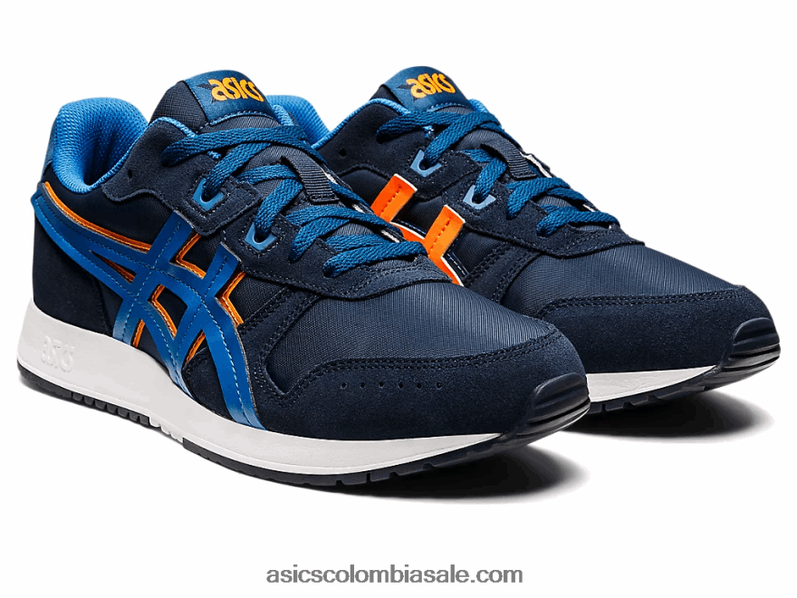 hombres Asics lyte clásico unidad de azul francés/lago 20X82N1328