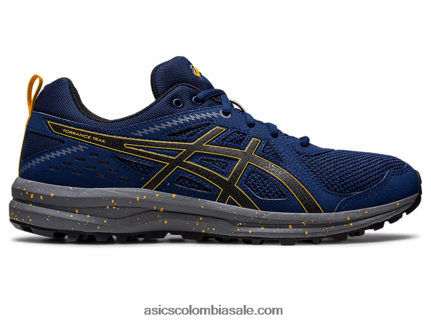 hombres Asics sendero torrance extensión azul/negro 20X82N989