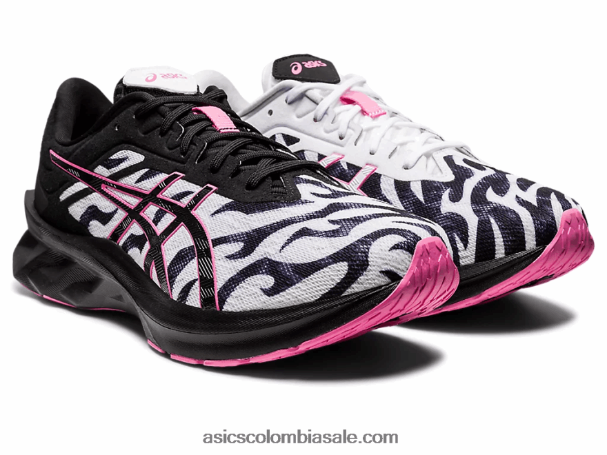 hombres Asics sps novablast blanco negro 20X82N1300