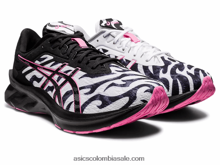 hombres Asics sps novablast blanco negro 20X82N1300