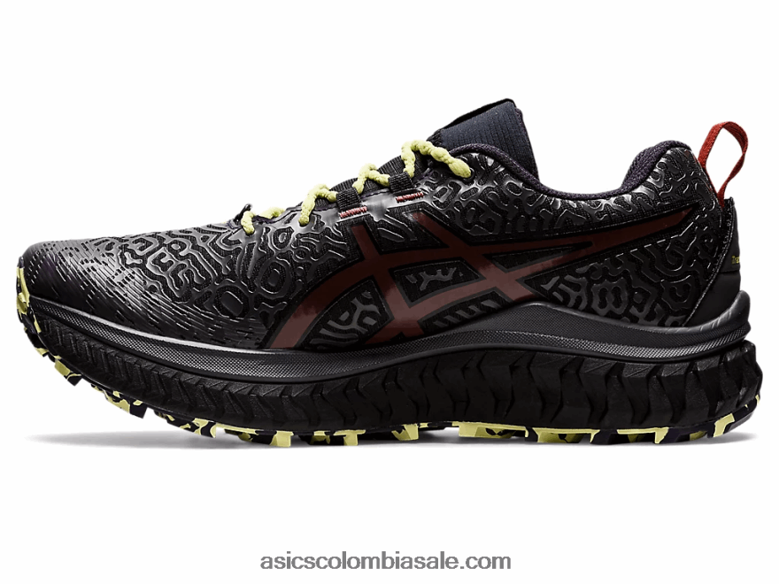 hombres Asics trabuco max negro/cinabrio 20X82N1706