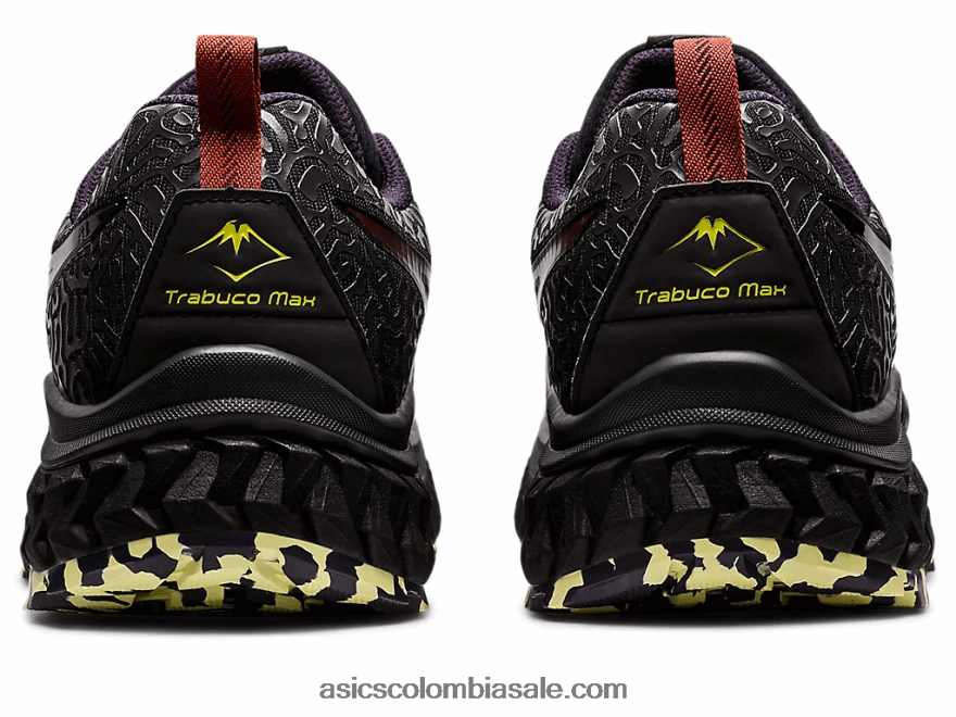 hombres Asics trabuco max negro/cinabrio 20X82N1706