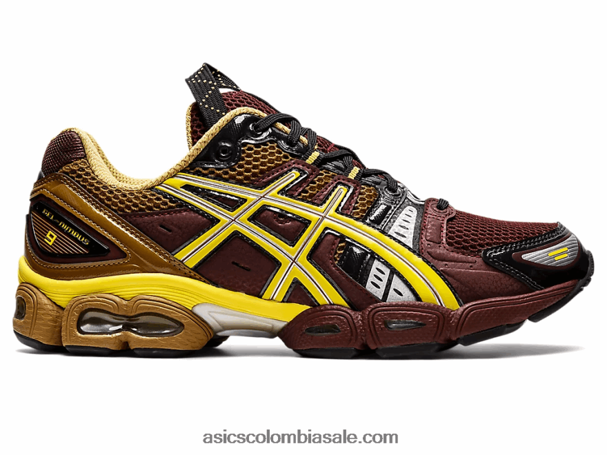 hombres Asics ub3-s gel-nimbus 9 ron pasas/brillo verde 20X82N1252