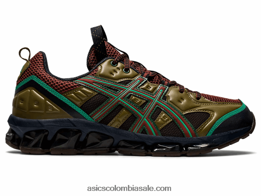 hombres Asics us3-s gel-quantum 360 vii kiso verde abeto/demitase 20X82N767