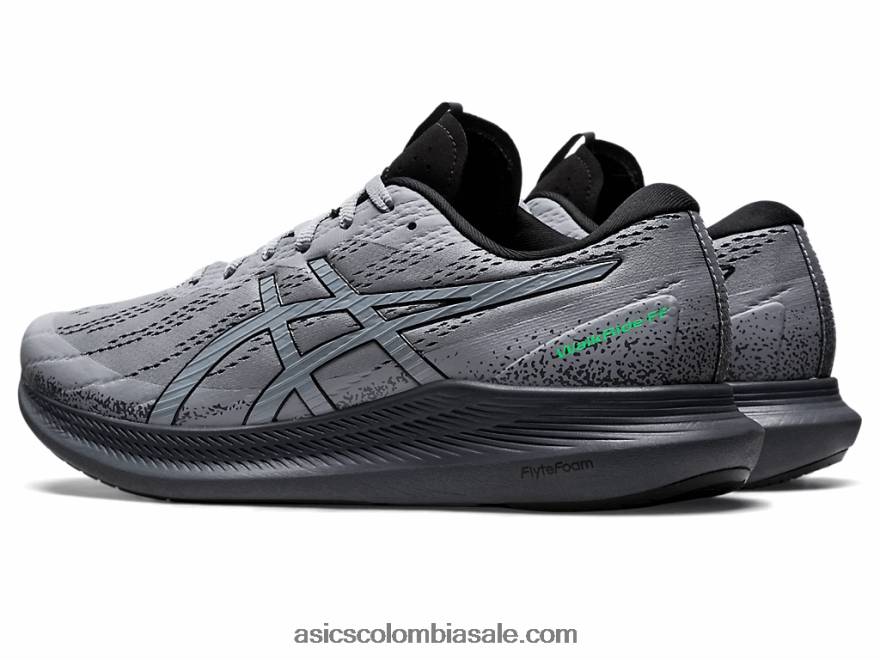 hombres Asics paseo a pie ff yeso/negro 20X82N682
