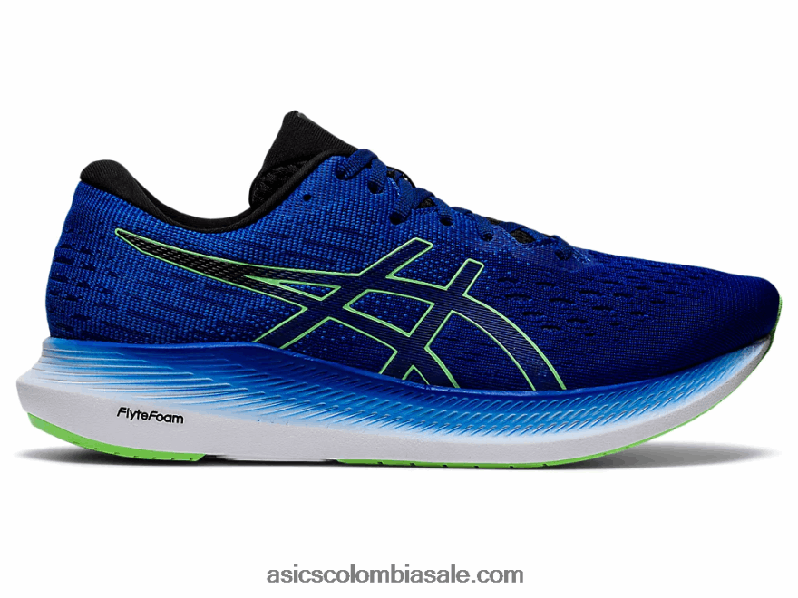 hombres Asics Evoride 2 azul mónaco/lima brillante 20X82N1813