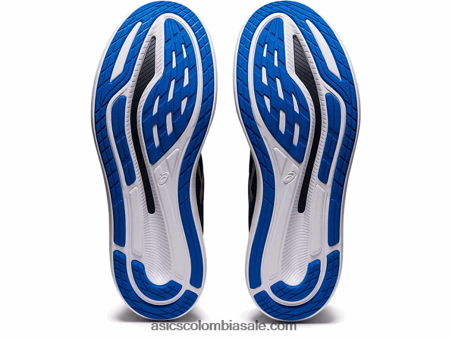 hombres Asics Glideride 2 lite-show azul francés/plata pura 20X82N1800