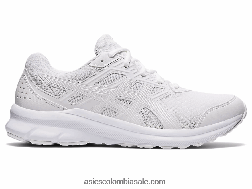 hombres Asics Jolt 3 extra ancho blanco 20X82N1930