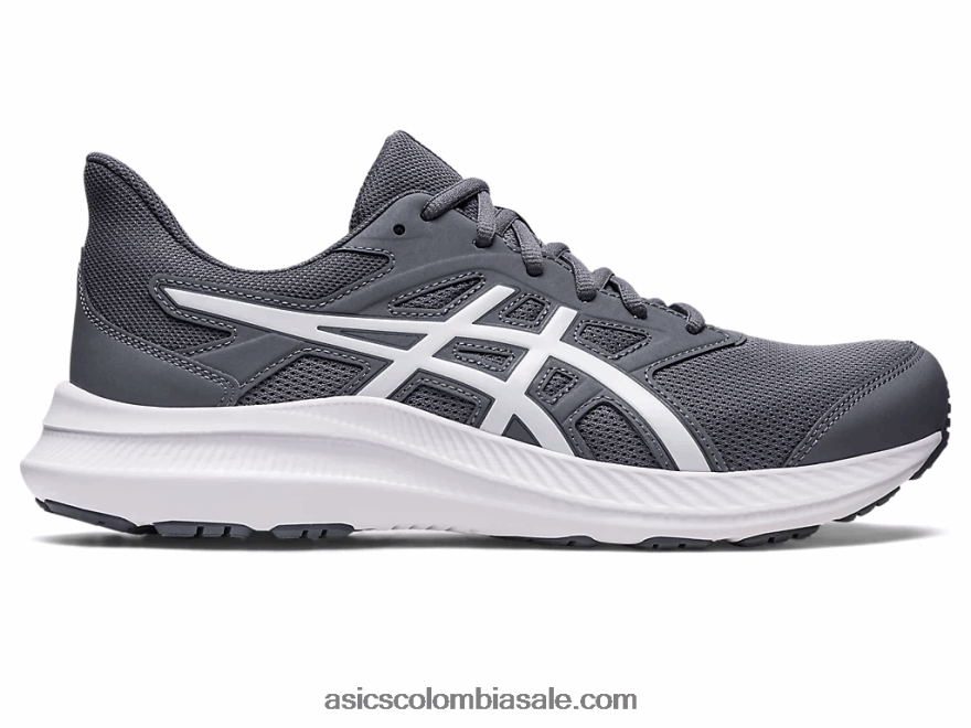hombres Asics Jolt 4 extra ancho metrópolis/blanco 20X82N475