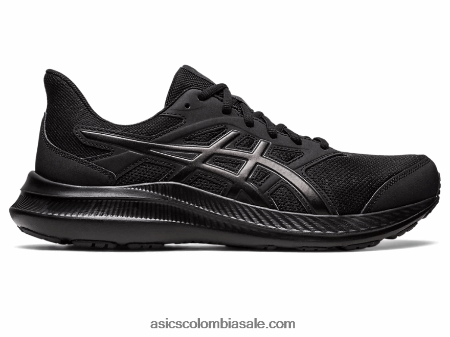 hombres Asics Jolt 4 extra ancho negro 20X82N449
