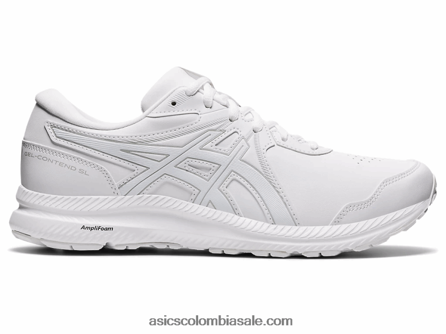 hombres Asics andador de gel blanco 20X82N1967