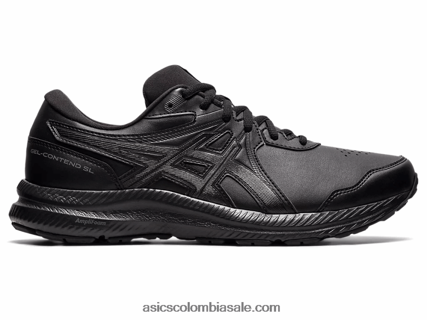 hombres Asics andador de gel negro 20X82N1983