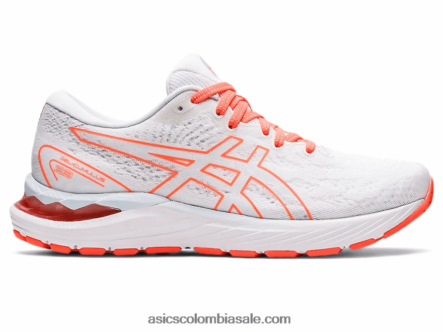hombres Asics cúmulo de gel 23 cielo blanco 20X82N1407