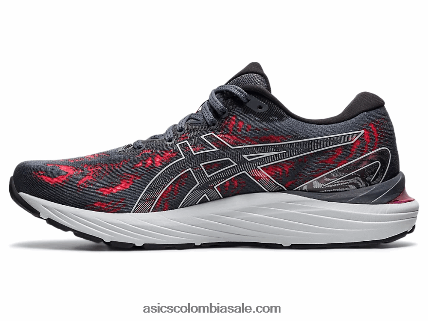 hombres Asics cúmulo de gel 23 gris portador/gris piedmont 20X82N1896