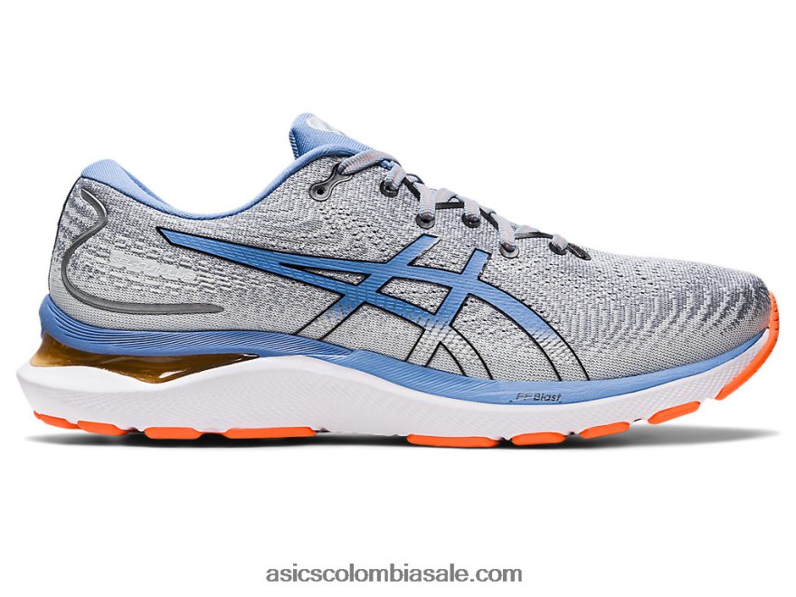 hombres Asics cúmulo de gel 24 hoja de roca/armonía azul 20X82N403
