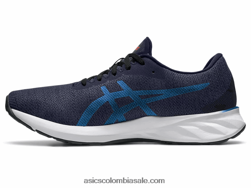 hombres Asics carretera explosiva chaquetón/directorio azul 20X82N2077