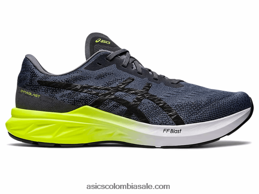 hombres Asics dinablasto 3 metrópolis/negro 20X82N734