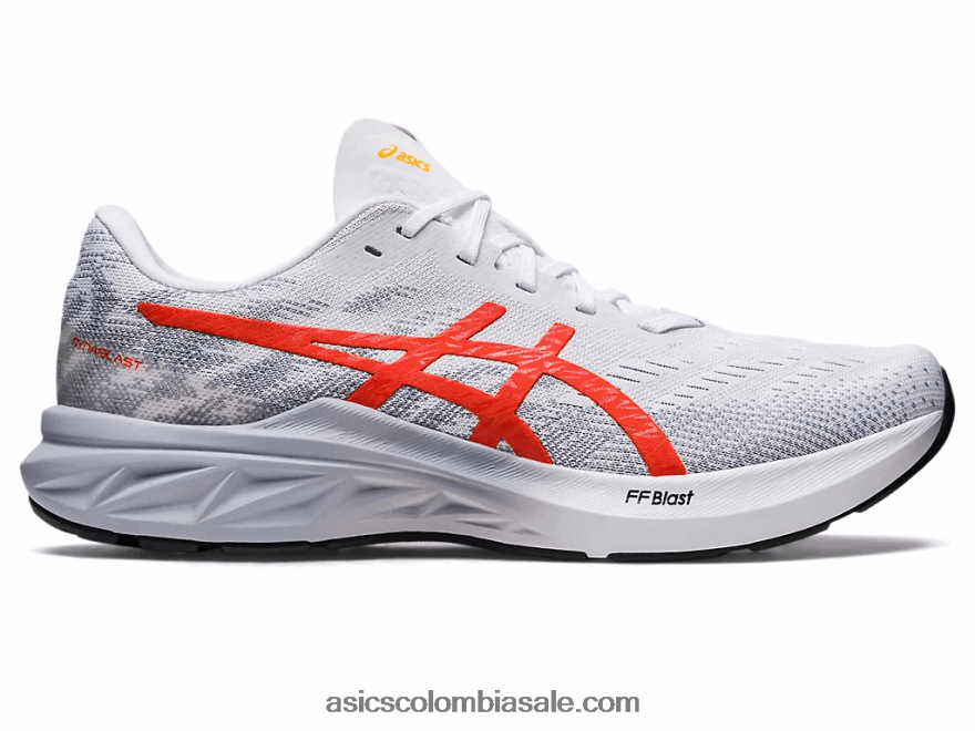 hombres Asics dinablasto 3 tomate blanco/cherry 20X82N792