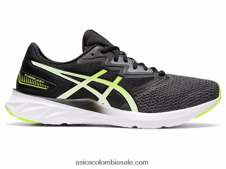 hombres Asics espoleta portador gris/peligro verde 20X82N1574