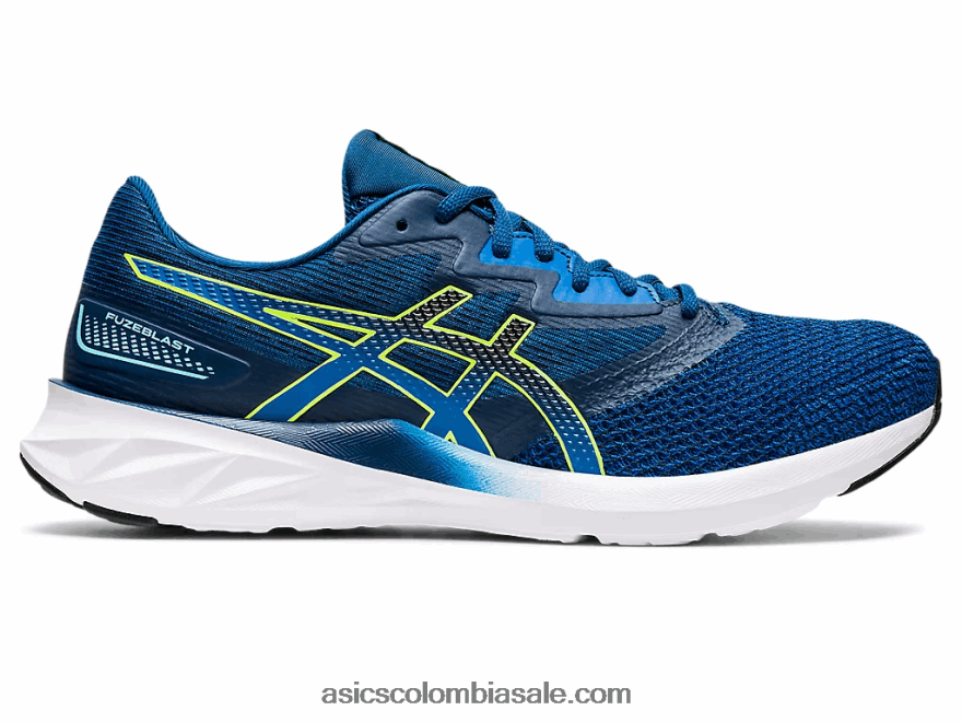 hombres Asics espoleta unidad de lago/peligro verde 20X82N1579