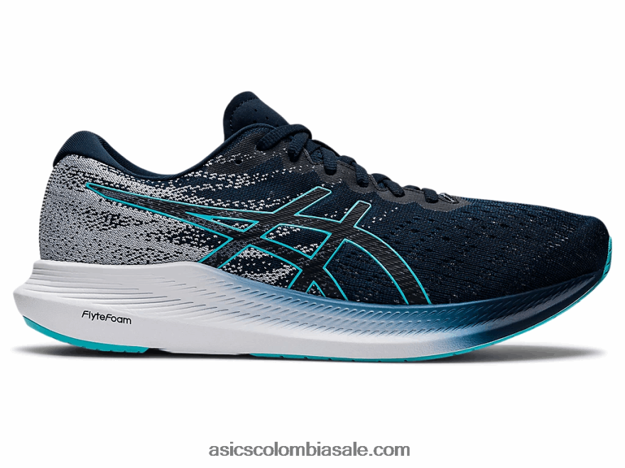 hombres Asics evoride 3 azul francés/menta helada 20X82N1215