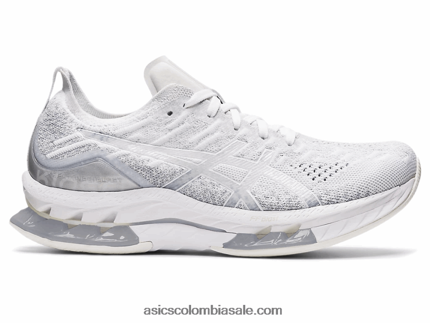 hombres Asics explosión de gel-kinsei blanco 20X82N1323