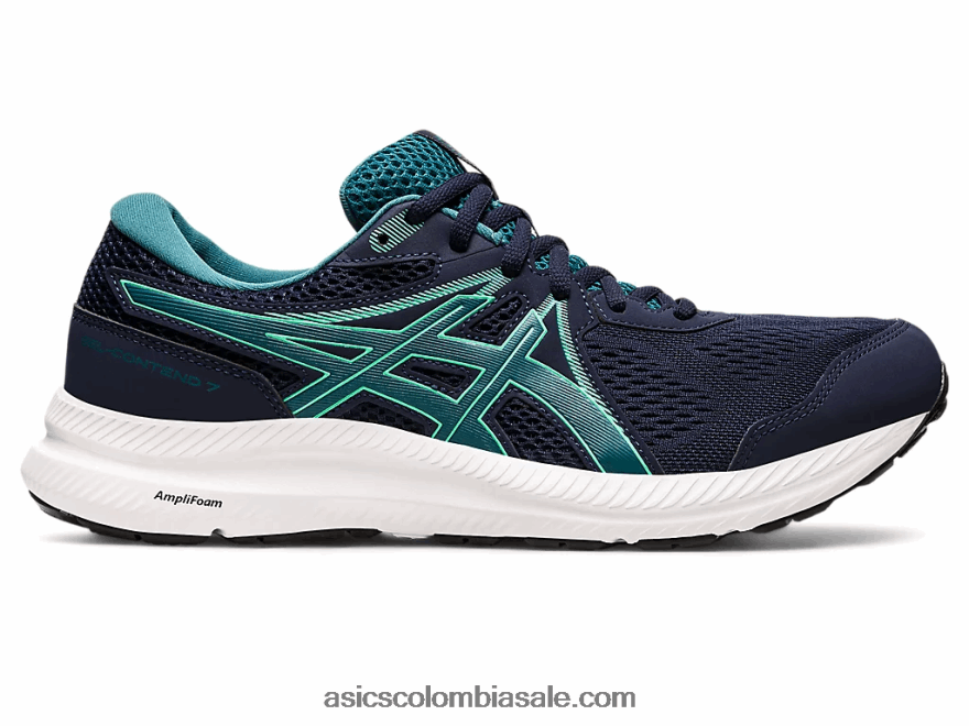 hombres Asics gel-contender 7 medianoche/pino terciopelo 20X82N1915