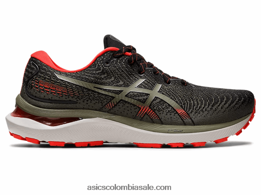 hombres Asics gel-cumulus 24 tr baño de naturaleza baño de naturaleza/oliva 20X82N814