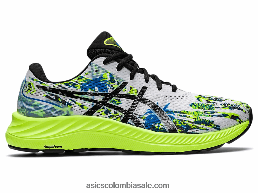 hombres Asics gel-excite 9 blanco negro 20X82N1297