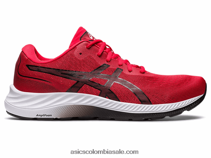hombres Asics gel-excite 9 rojo eléctrico/negro 20X82N469