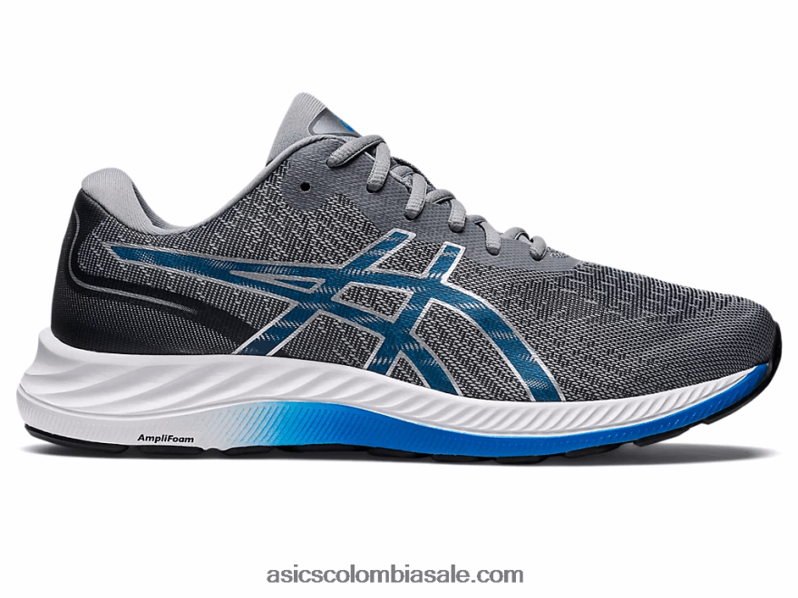 hombres Asics gel-excite 9 tablaroca/azul eléctrico 20X82N915
