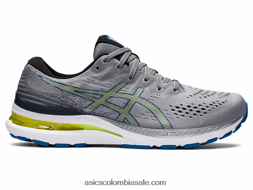 hombres Asics gel-kayano 28 yeso/peligro verde 20X82N1548