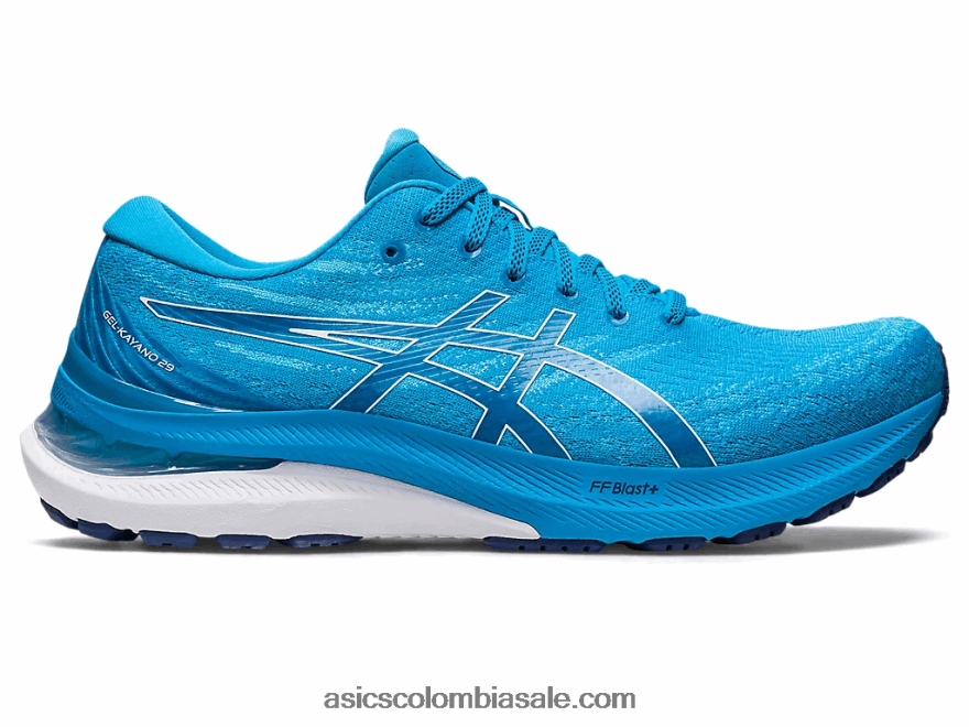 hombres Asics gel-kayano 29 ancho isla azul/blanco 20X82N400