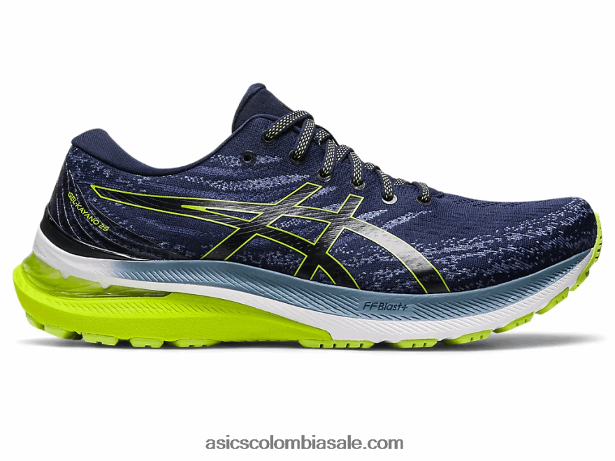 hombres Asics gel-kayano 29 medianoche/ralladura de lima 20X82N159