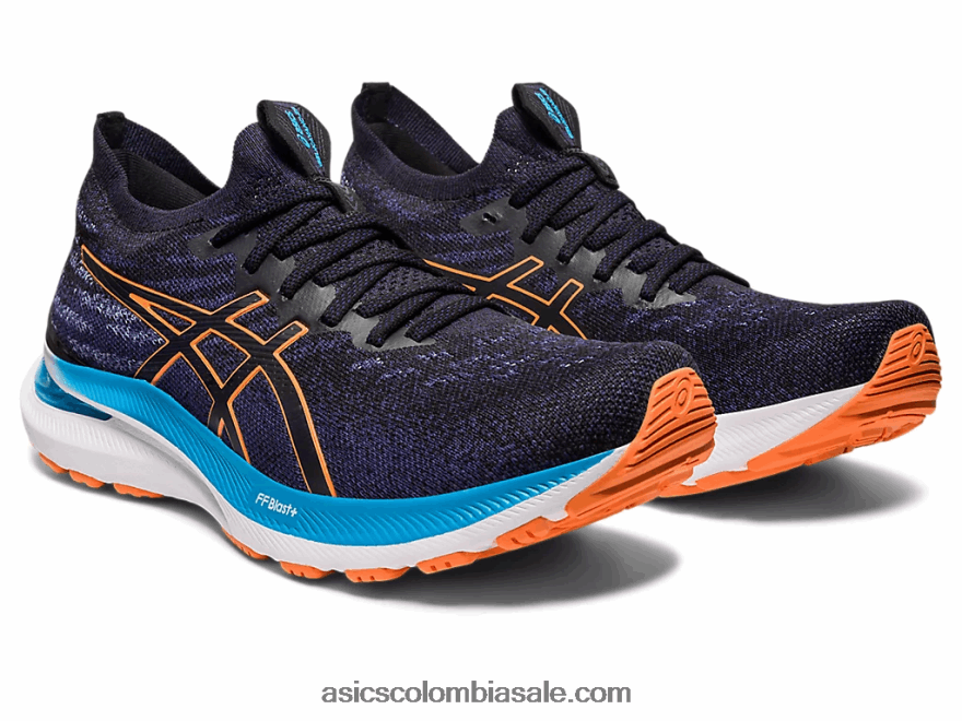 hombres Asics gel-kayano 29 mk azul índigo/melocotón sol 20X82N622
