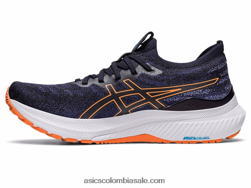 hombres Asics gel-kayano 29 mk azul índigo/melocotón sol 20X82N622