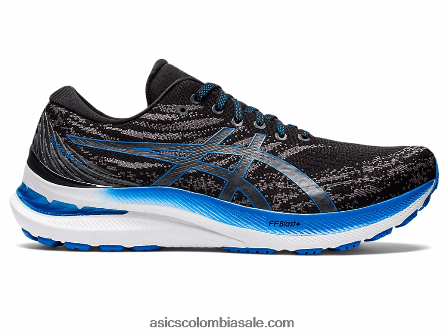 hombres Asics gel-kayano 29 negro/azul eléctrico 20X82N930