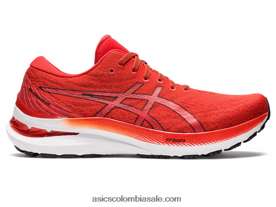 hombres Asics gel-kayano 29 tomate cherry/negro 20X82N1183