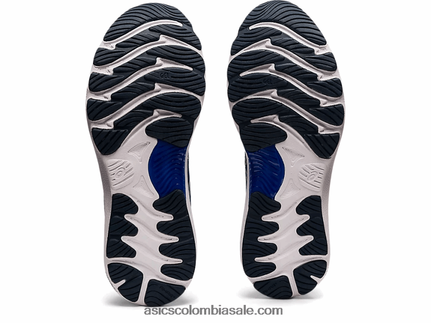 hombres Asics gel-nimbus 23 azul mónaco/lima brillante 20X82N1854