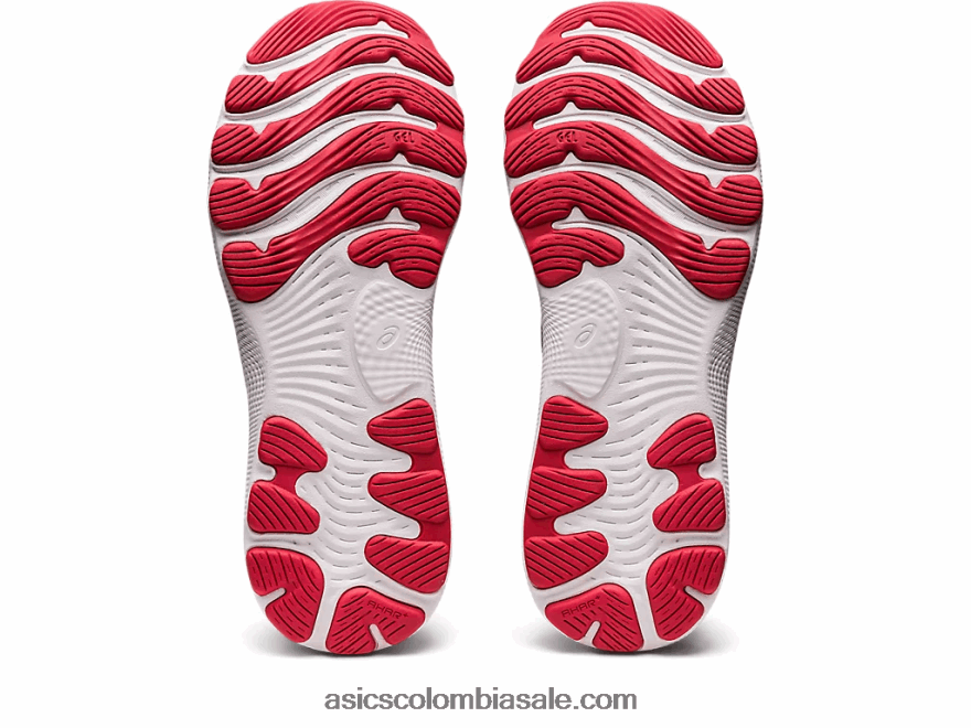 hombres Asics gel-nimbus 24 metrópolis/rojo clásico 20X82N213