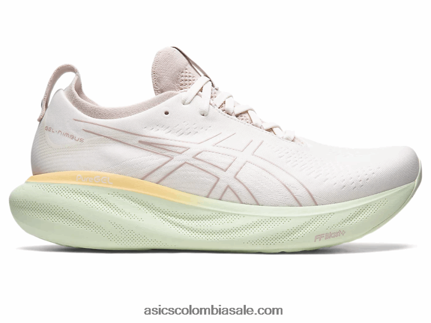 hombres Asics gel-nimbus 25 crema/cervatillo 20X82N335