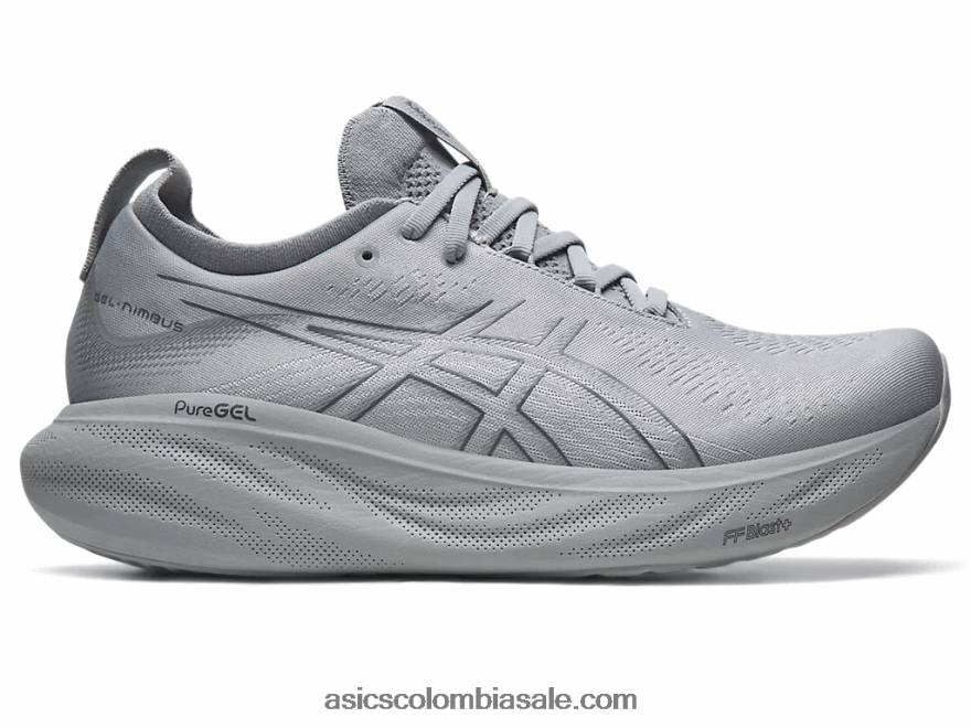 hombres Asics gel-nimbus 25 placas de yeso/gris portador 20X82N332