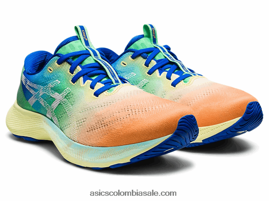 hombres Asics gel-nimbus lite 2 lam compañero amarillo/blanco 20X82N1942