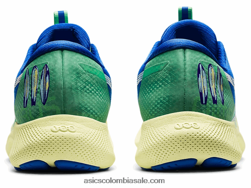 hombres Asics gel-nimbus lite 2 lam compañero amarillo/blanco 20X82N1942