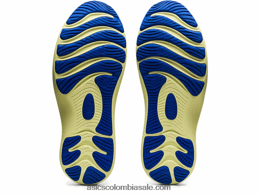 hombres Asics gel-nimbus lite 2 lam compañero amarillo/blanco 20X82N1942