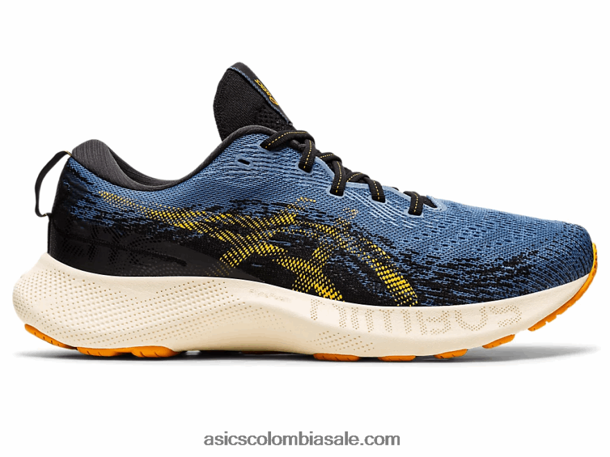 hombres Asics gel-nimbus lite 3 azul/ámbar 20X82N1056